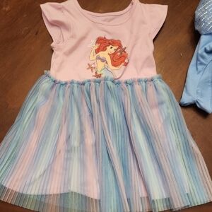 Pink and Blue Ariel Dress